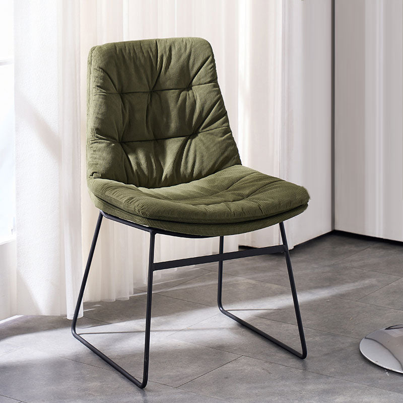 Chaise de bureau sans bras sans chaise de bureau moderne ergonomique pénible