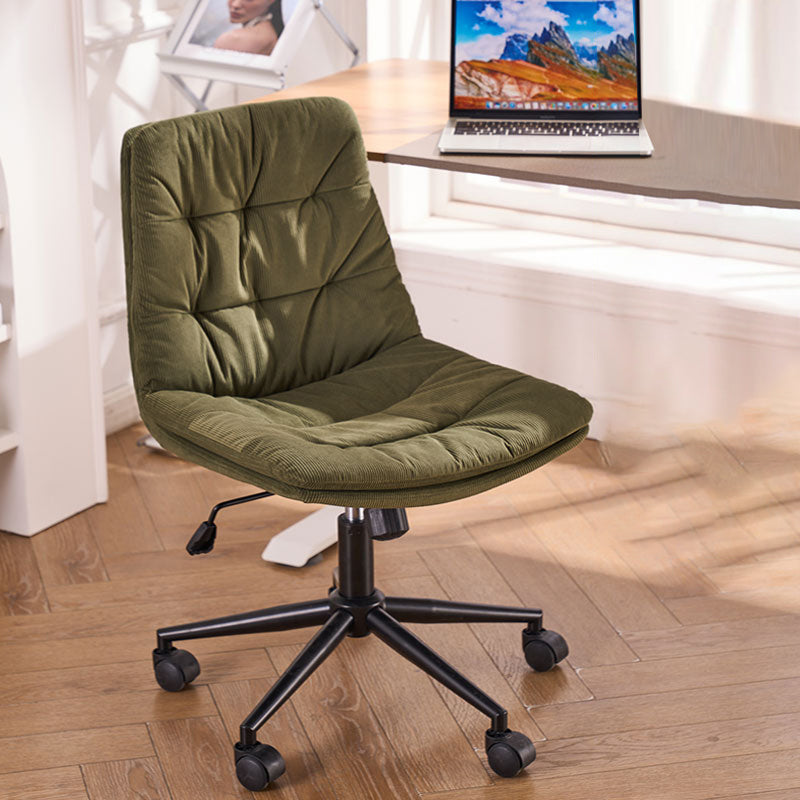 Chaise de bureau sans bras sans chaise de bureau moderne ergonomique pénible