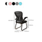 Modern Desk Chair No Distressing Padded Arms No Wheels Office Chair