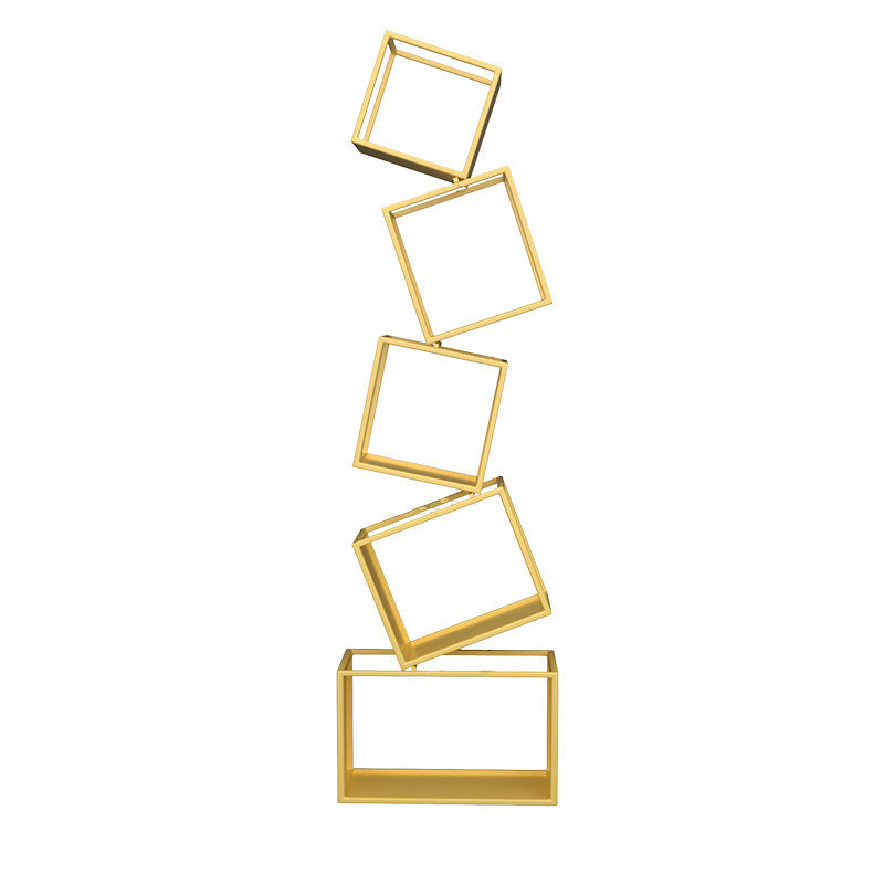 Bibliothèque métallique standard Contemporain Open Backshelf avec étagères