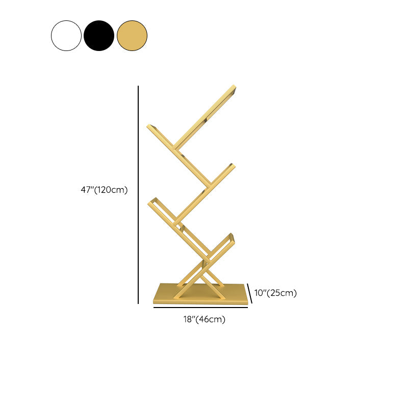 Bibliothèque métallique standard Contemporain Open Backshelf avec étagères