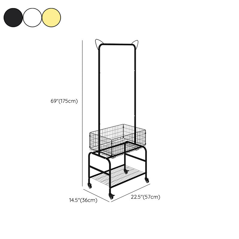 Rastrellino per pavoni da branco di abiti lussuosi con mensole con scaffali