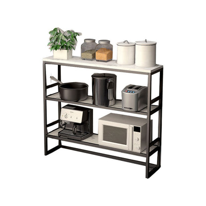 Tavolo da pranzo cucina da pranzo a casa moderna tavolo da preparazione a forma di rettangolo