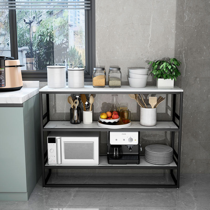 Tavolo da pranzo cucina da pranzo a casa moderna tavolo da preparazione a forma di rettangolo