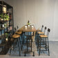 Industrial Bar Dining Table Cafe and Breakroom Bar Stool Table Clearhalo 'Bar Furniture' 'Bar Tables' 'bar_tables' 'furn' 'furn_bar_tables' 'Furniture' 'Kitchen & Dining Furniture' 7239206