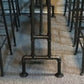 Industrial Bar Dining Table Cafe and Breakroom Bar Stool Table Clearhalo 'Bar Furniture' 'Bar Tables' 'bar_tables' 'furn' 'furn_bar_tables' 'Furniture' 'Kitchen & Dining Furniture' 7239208