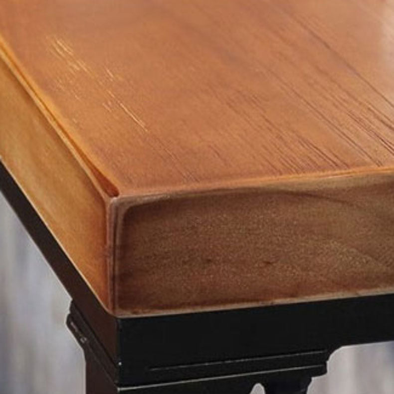 Industrial Bar Dining Table Cafe and Breakroom Bar Stool Table Clearhalo 'Bar Furniture' 'Bar Tables' 'bar_tables' 'furn' 'furn_bar_tables' 'Furniture' 'Kitchen & Dining Furniture' 7239210