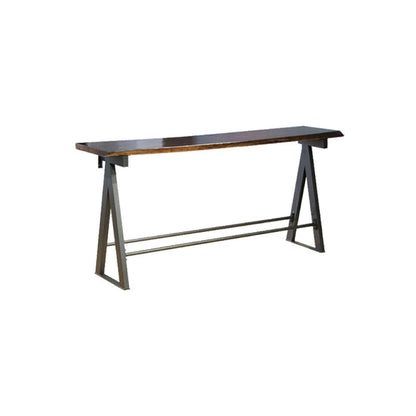 Industrial Style Bar Dining Table Cafe and Breakroom Bar Stool Table