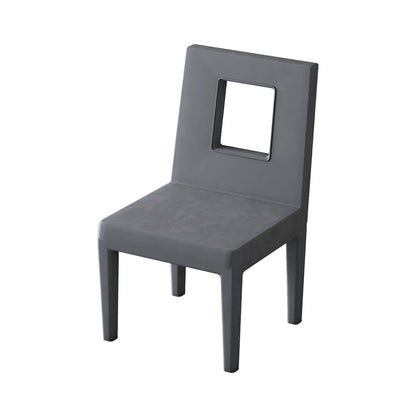 Juego de comedor de estilo glamoroso 1/5/7 PCS Juego de comidas con mesa de piedra rectangular