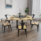 Round Solid Wood Dining Set 1/4/7 Pieces Dinette Set for Kitchen Clearhalo 'Dining Room Sets' 'Dining Tables & Seating' 'dining_room_set' 'furn' 'furn_dining_room_set' 'Furniture' 'Kitchen & Dining Furniture' 7239603