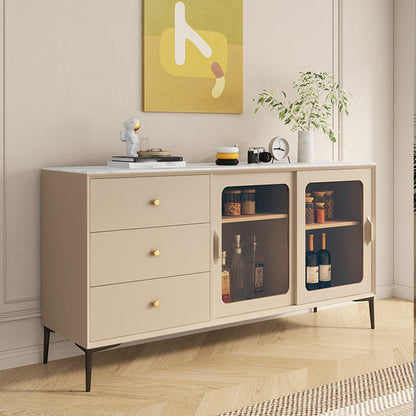 Porte di vetro contemporanea Server da pranzo Gabetti soggiorno Crediti