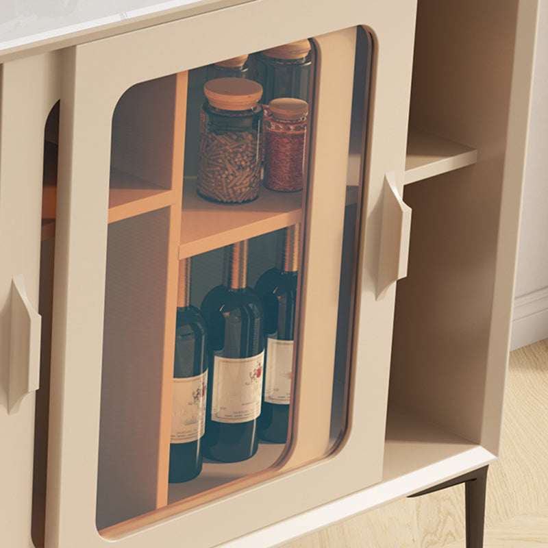 Porte di vetro contemporanea Server da pranzo Gabetti soggiorno Crediti