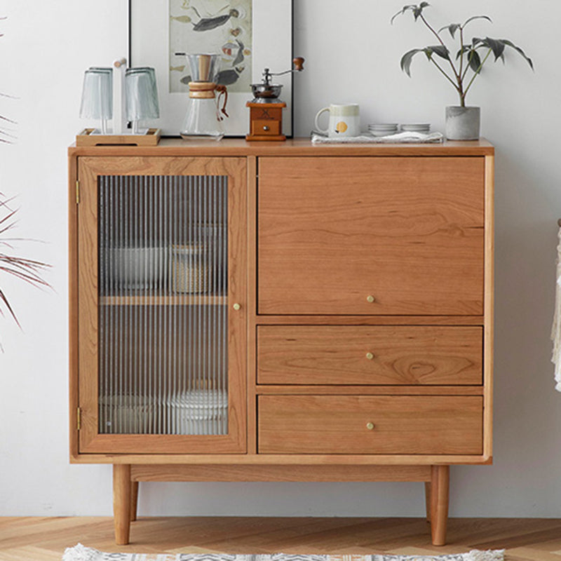 Stegno a buffet di archiviazione in stile moderno con 2-disegno con 2 disegni