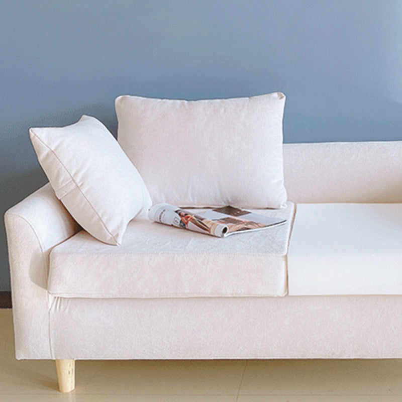 27" Wide Contemporary Sofa Fabric 3 Seater Pillows Cushions Seating Clearhalo 'furn' 'furn_sofas' 'Furniture' 'Living Room Furniture' 'Sofa' 'sofas' 7240225