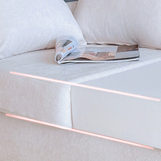 27" Wide Contemporary Sofa Fabric 3 Seater Pillows Cushions Seating Clearhalo 'furn' 'furn_sofas' 'Furniture' 'Living Room Furniture' 'Sofa' 'sofas' 7240227