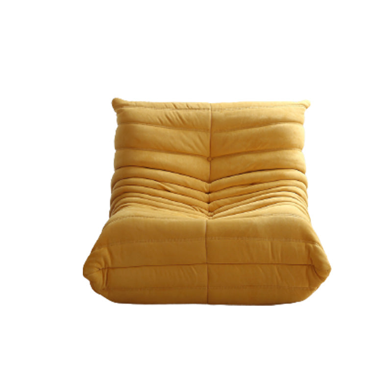 40" Wide Contemporary Sofa Leather Tufted Armless Stationary Seating Clearhalo 'furn' 'furn_sofas' 'Furniture' 'Living Room Furniture' 'Sofa' 'sofas' 7240252