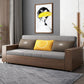 29 "Sofa contemporain de large Futon Grey Storage Tissu Sleeper Sleepa