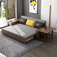29 "Sofa contemporain de large Futon Grey Storage Tissu Sleeper Sleepa