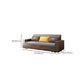 29 "Sofa contemporain de large Futon Grey Storage Tissu Sleeper Sleepa