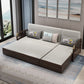 Métal contemporain Futon Sleeper Sofa Back Futon and Mattret