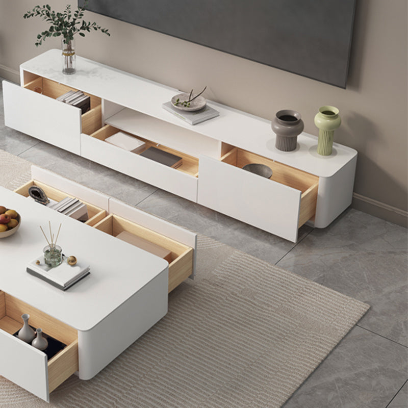 Modern TV Console Wooden Media Console TV Stand with Drawers Clearhalo 'furn' 'furn_tv_stands_entertainment_centers' 'Furniture' 'Living Room Furniture' 'TV Stands & Entertainment Centers' 'TV Stands & Media Storage Furniture' 'tv_stands_entertainment_centers' 7240891