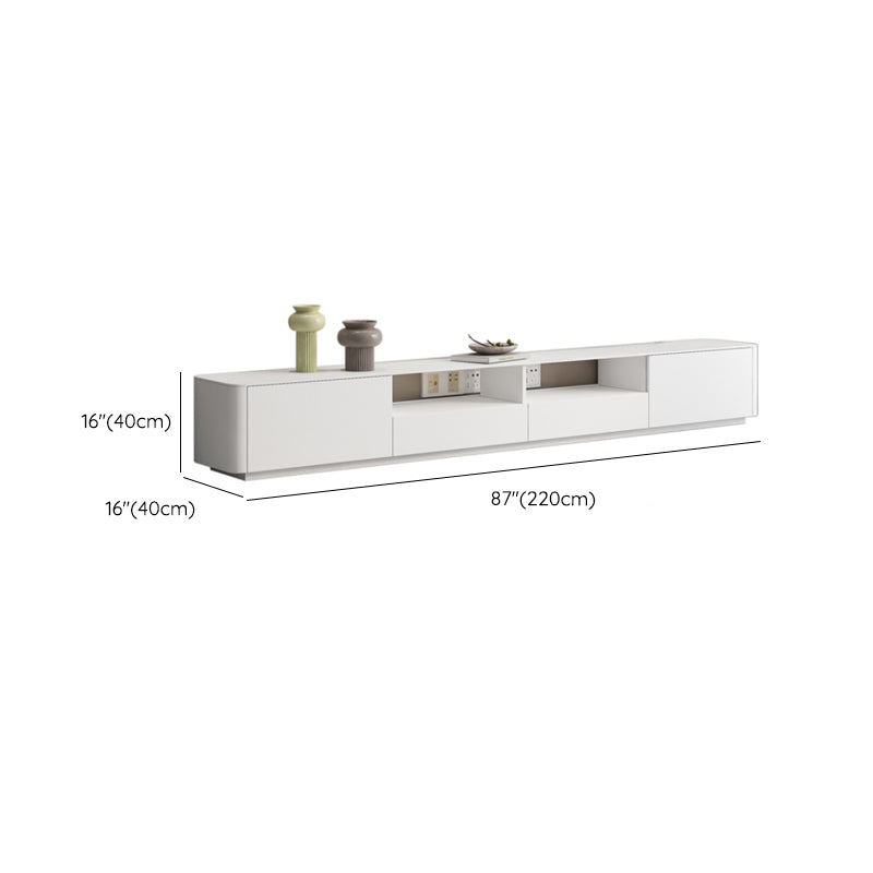 Modern TV Console Wooden Media Console TV Stand with Drawers Clearhalo 'furn' 'furn_tv_stands_entertainment_centers' 'Furniture' 'Living Room Furniture' 'TV Stands & Entertainment Centers' 'TV Stands & Media Storage Furniture' 'tv_stands_entertainment_centers' 7240902
