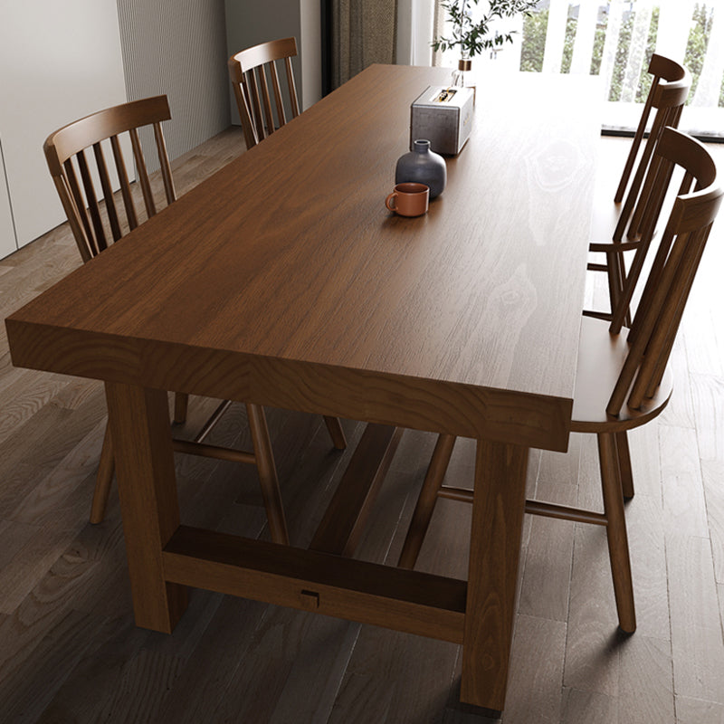 Modern Style Wooden Task Desk Rectangular Shape Office Desk with 4 Legs Clearhalo 'furn' 'furn_office_desk' 'Furniture' 'Office Desks' 'Office Furniture' 'office_desk' 7240983