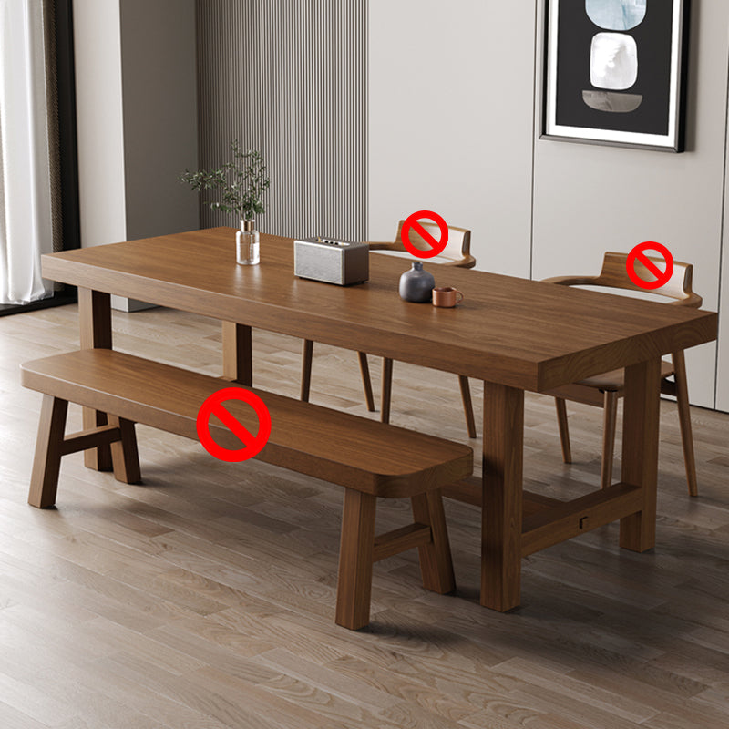 Modern Style Wooden Task Desk Rectangular Shape Office Desk with 4 Legs Clearhalo 'furn' 'furn_office_desk' 'Furniture' 'Office Desks' 'Office Furniture' 'office_desk' 7240990