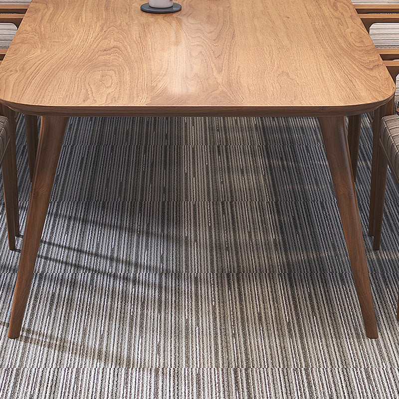 Rectangular Shaped Modern Office Tables Wooden Writing Desk in Brown Clearhalo 'furn' 'furn_office_desk' 'Furniture' 'Office Desks' 'Office Furniture' 'office_desk' 7241080