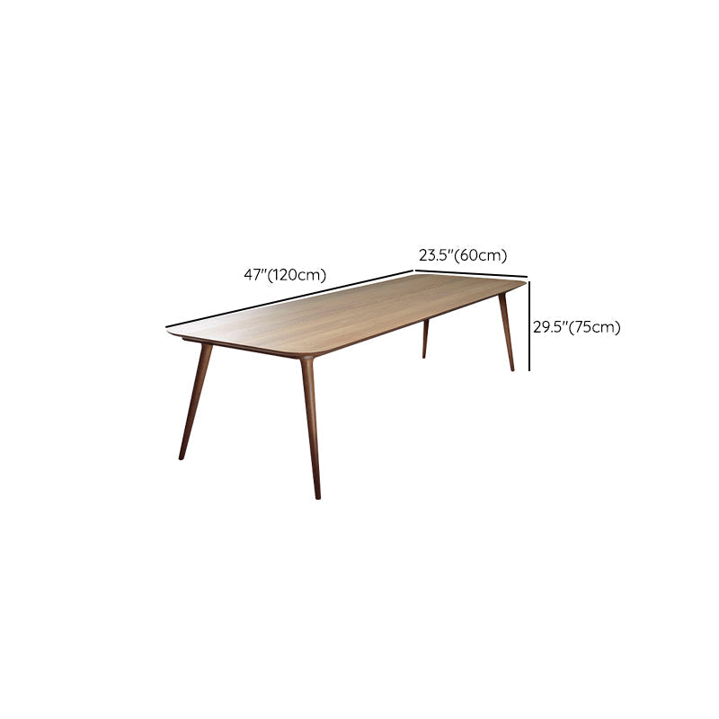 Rectangular Shaped Modern Office Tables Wooden Writing Desk in Brown Clearhalo 'furn' 'furn_office_desk' 'Furniture' 'Office Desks' 'Office Furniture' 'office_desk' 7241086