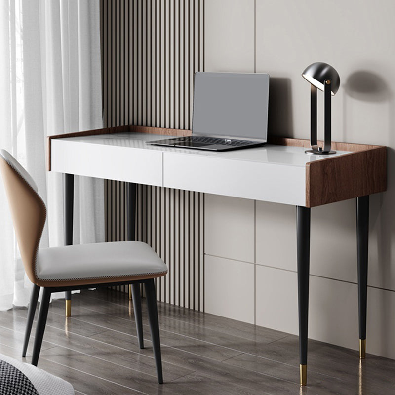 MODERNO STHEE STONE TASSTAND DESK RECTANGULER SHAPH OFFICE CONTRO con 4 gambe