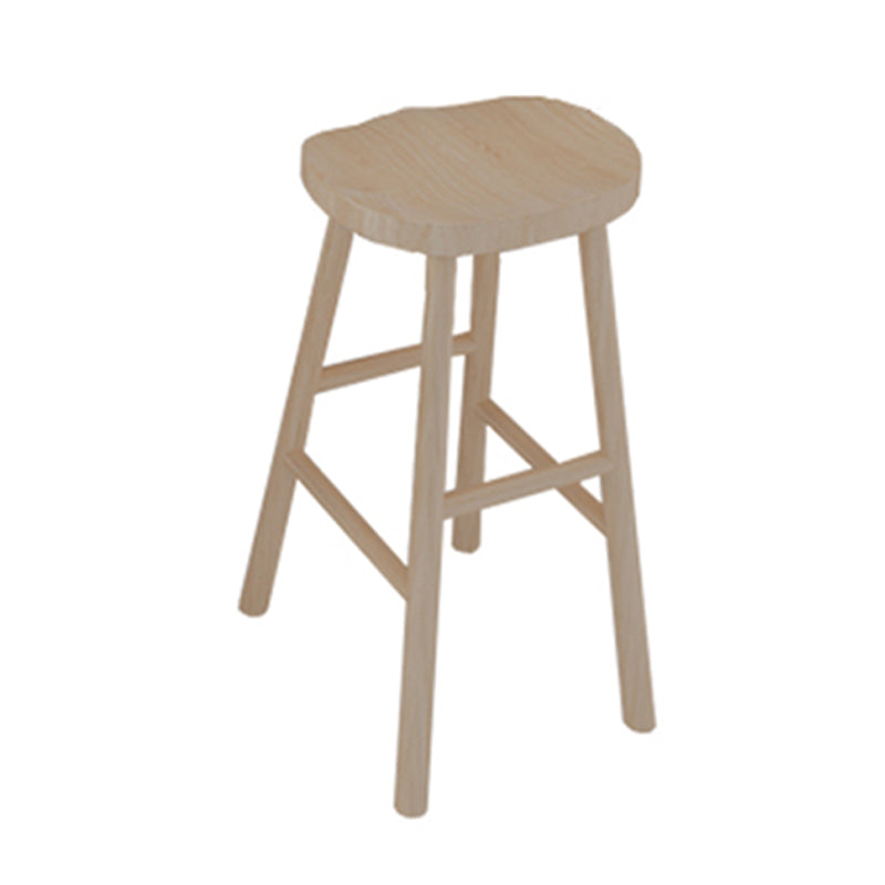 Set tavolo da bar moderno rettangolare Tavolo da bar in legno massello da 1/7 pezzi e sgabelli senza schienale