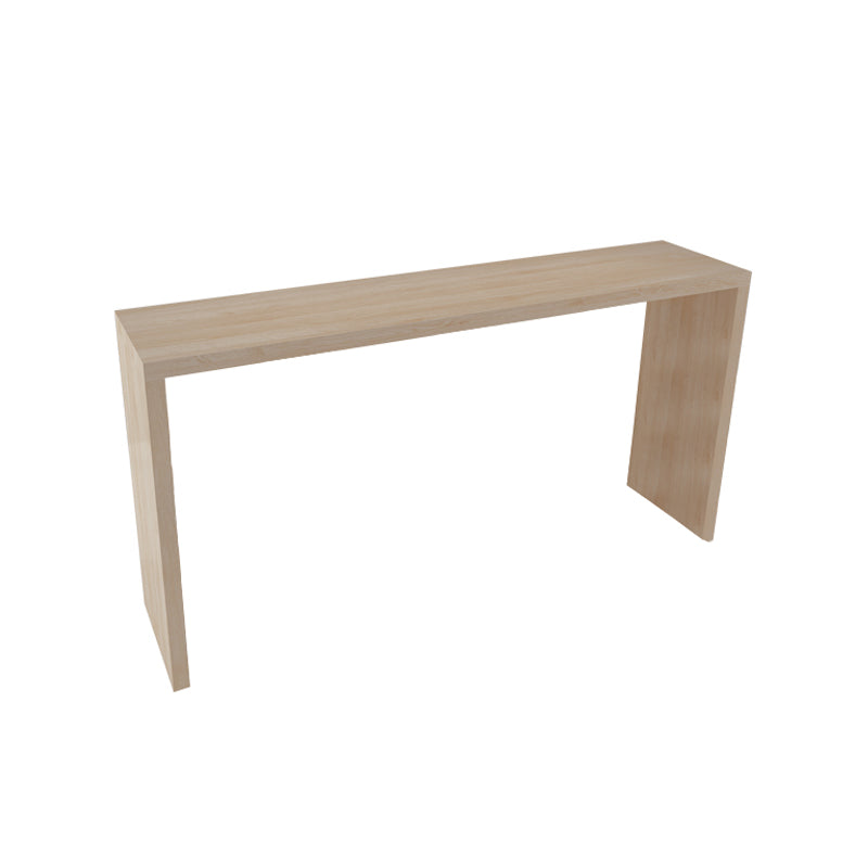 Set tavolo da bar moderno rettangolare Tavolo da bar in legno massello da 1/7 pezzi e sgabelli senza schienale