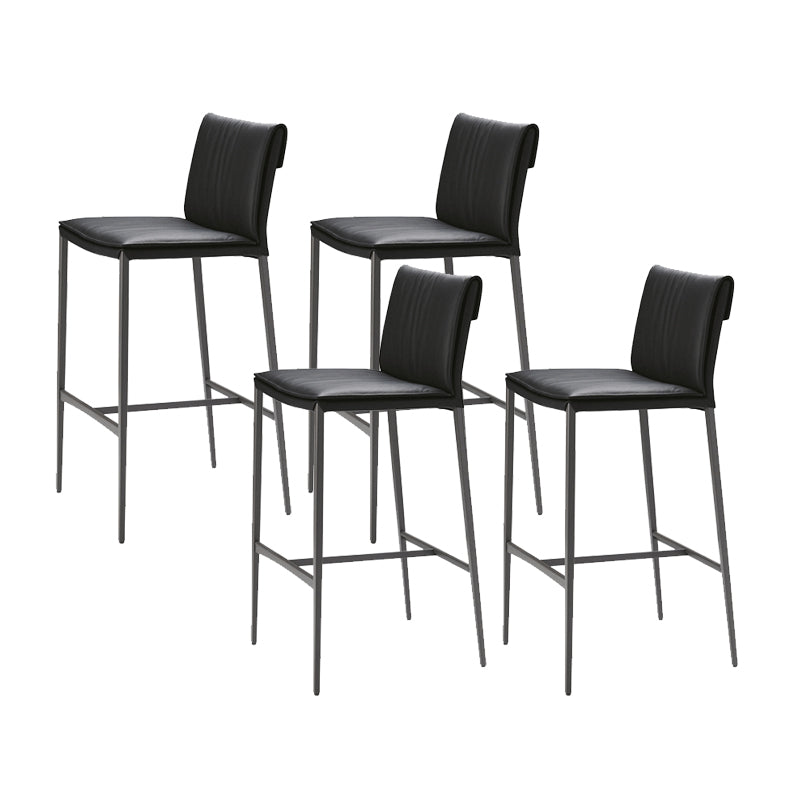 Sgabelli da bar rettangolo di sgabelli in metallo in stile nordico per soggiorno