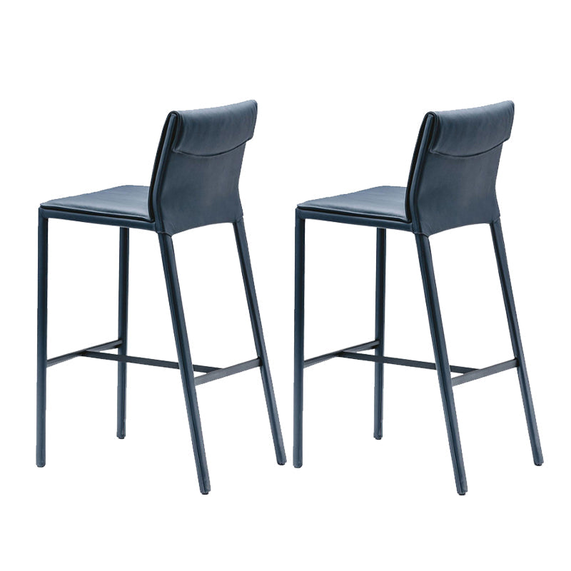 Sgabelli da bar rettangolo di sgabelli in metallo in stile nordico per soggiorno