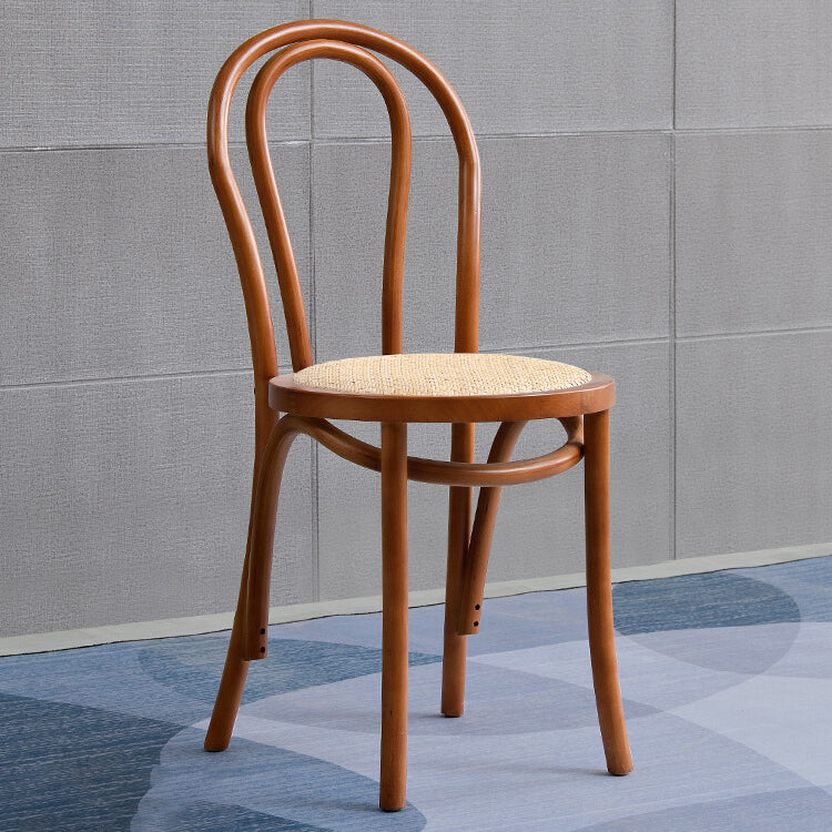 Industriële keuken eetstoelen vaste houten windsor achterkant stoel