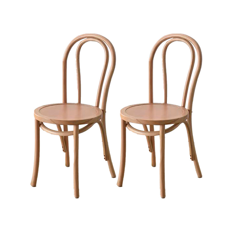 Industriële keuken eetstoelen vaste houten windsor achterkant stoel