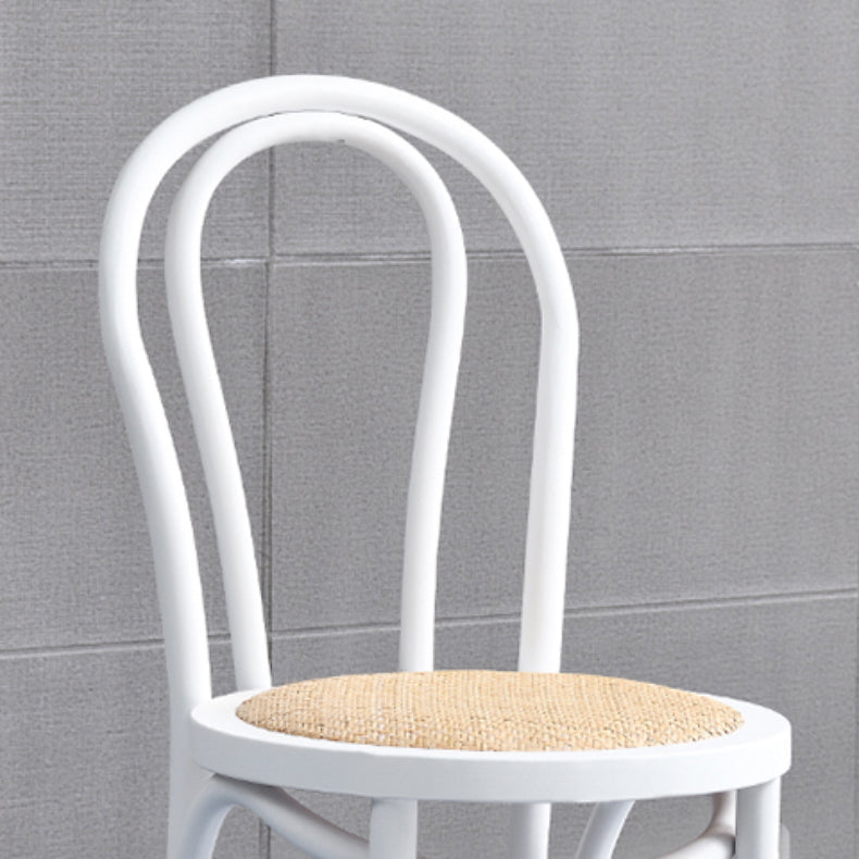 Industriële keuken eetstoelen vaste houten windsor achterkant stoel