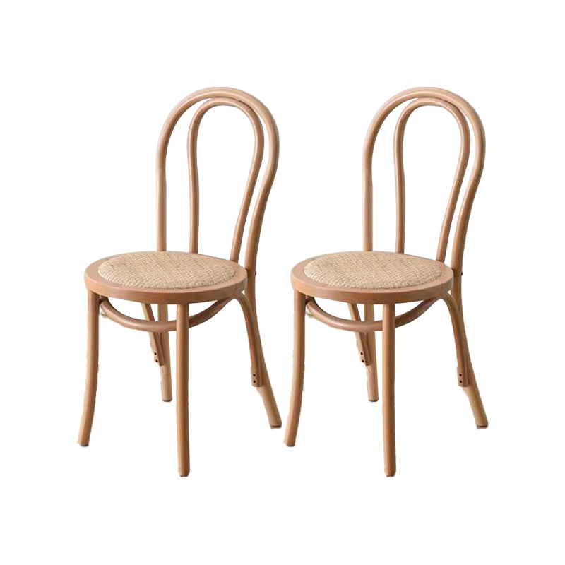 Industriële keuken eetstoelen vaste houten windsor achterkant stoel