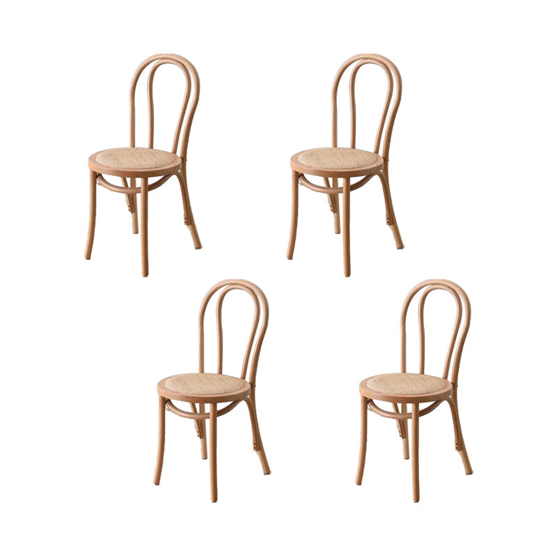 Industriële keuken eetstoelen vaste houten windsor achterkant stoel