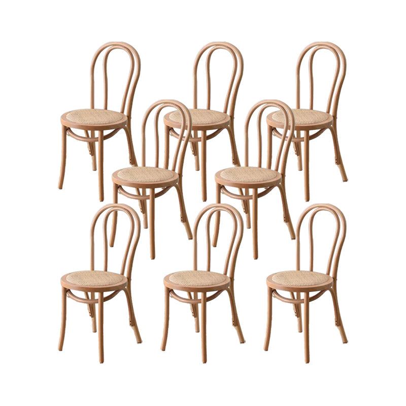 Industriële keuken eetstoelen vaste houten windsor achterkant stoel