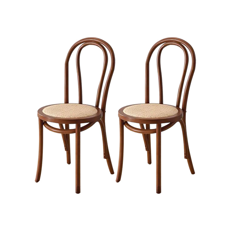 Industriële keuken eetstoelen vaste houten windsor achterkant stoel