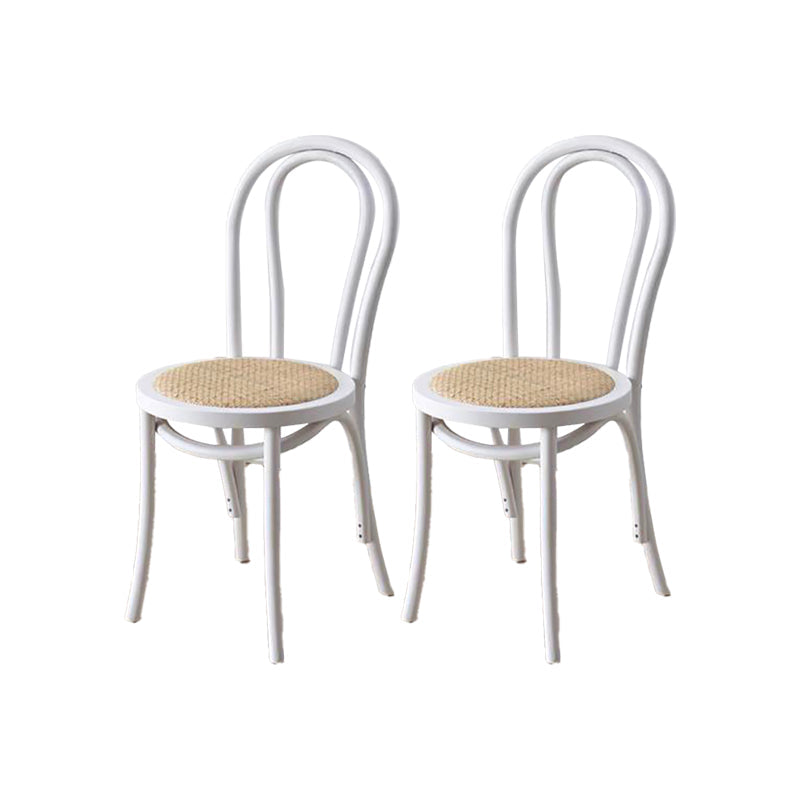 Industriële keuken eetstoelen vaste houten windsor achterkant stoel