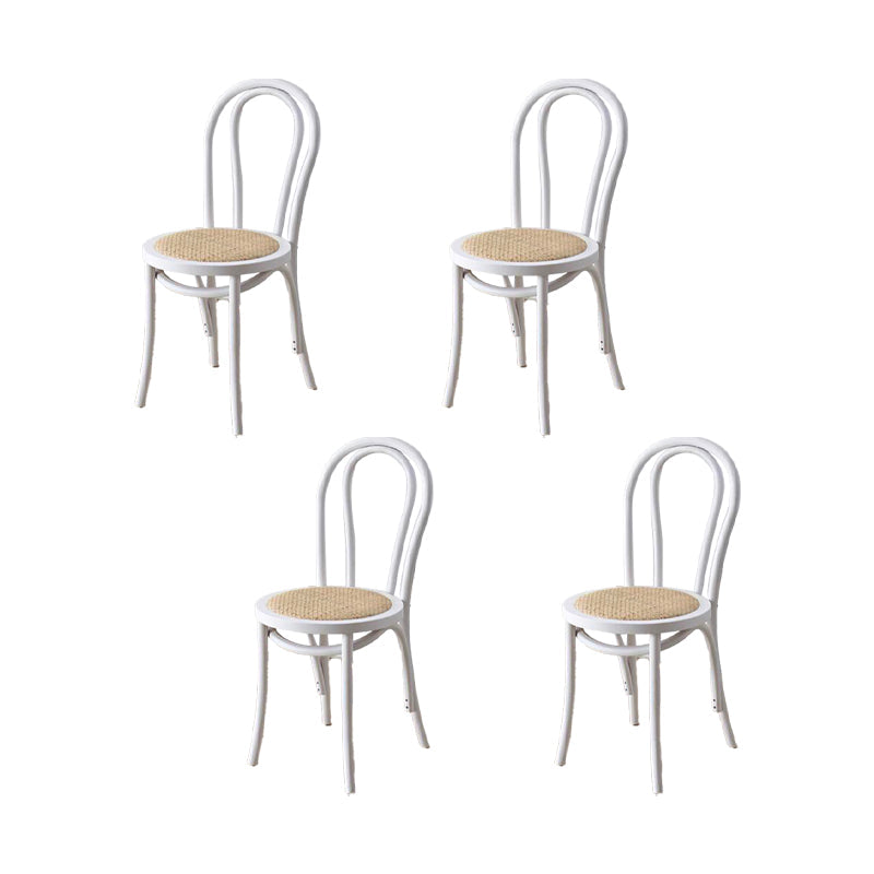 Industriële keuken eetstoelen vaste houten windsor achterkant stoel