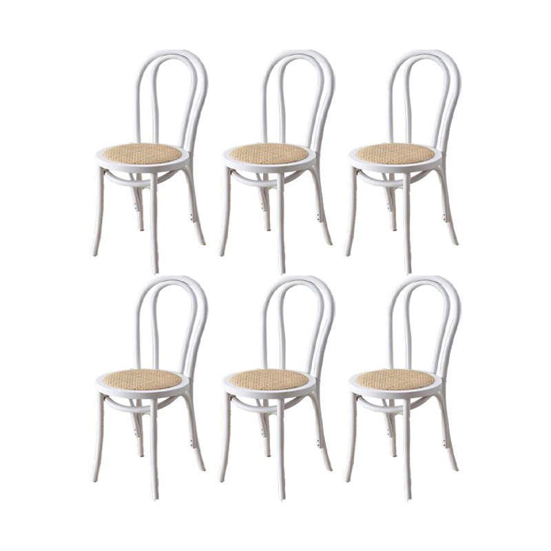 Industriële keuken eetstoelen vaste houten windsor achterkant stoel