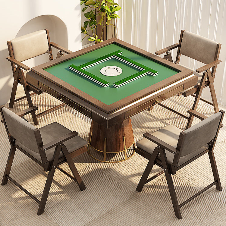 Contemporary Upholstered Arm Chair Indoor Solid Wood Dining Chair