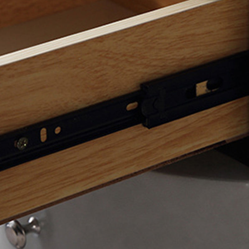 Modern de acento de piedra Mesa de acento de cabecera de almacenamiento de cajones de almacenamiento para dormitorio para dormitorio