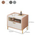 Modern Accent Table Nightstand Stone Drawer Storage Bedside Cabinet with Legs Clearhalo 'Bedroom Furniture' 'furn' 'furn_night_stand' 'Furniture' 'night_stand' 'Nightstands' 7244454
