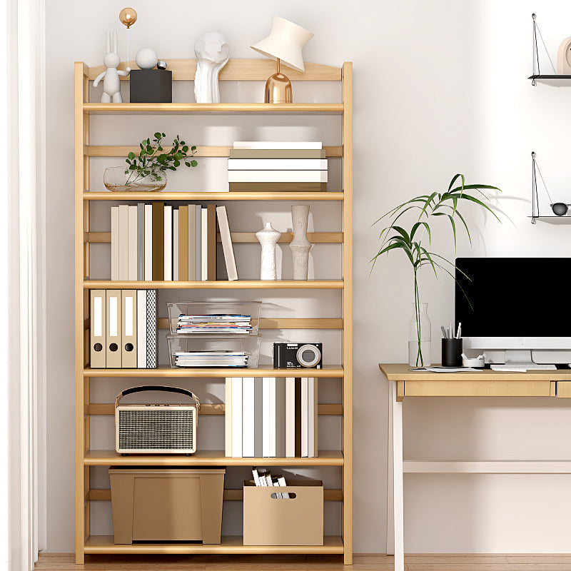 Pine Natural Chest Contemporary Rectangle Accent Chest with Shelves
