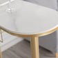 Modern Pub Table with Storage Base Specialty Stone Top Bar Table Clearhalo 'Bar Furniture' 'Bar Tables' 'bar_tables' 'furn' 'furn_bar_tables' 'Furniture' 'Kitchen & Dining Furniture' 7244576